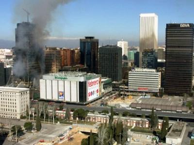 El incendio del edificio Windsor en 2005